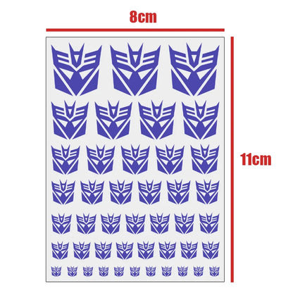 For Custom Diy Scene Accessories Decoration Transformers Uv Dtf