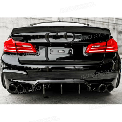 For BMW 5 Series F90 M5 2017-2019 Dry Carbon Fiber Rear Bumper