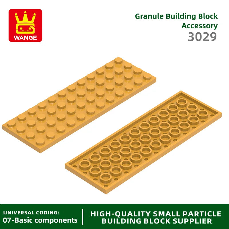 Wange 15PCS Lot 3029 4X12 Basic Board Building Blocks