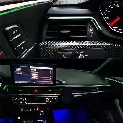 For Audi A4 A5 B9 RS4 Colours Dashboard Trim Ambient RS5