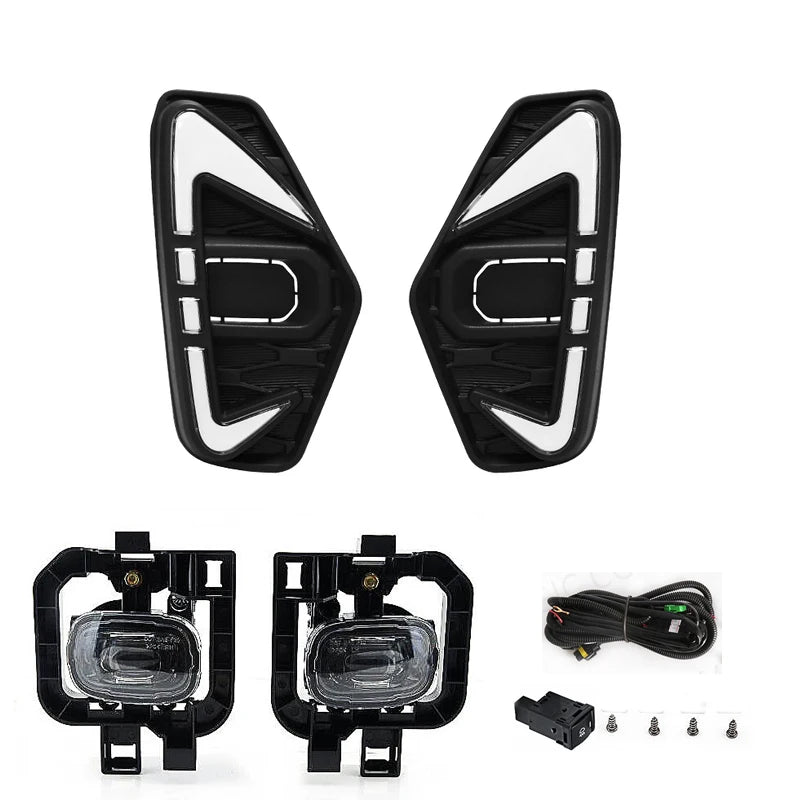For Nissan Navara NP300 Frontier 2020 Fog Drl Daytime Running