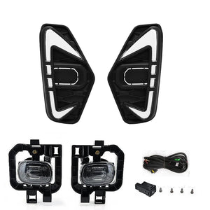 For Nissan Navara NP300 Frontier 2020 Fog Drl Daytime Running