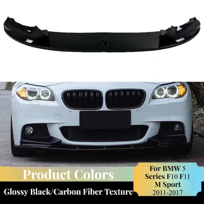 For BMW 5 Series F10 F11 M Sport 2011-2017 Front Lip Splitter