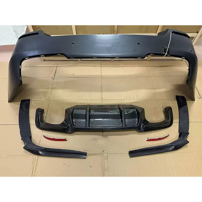 For BMW 5 Series M5 F10 Carbon Fiber Psm Rear Diffuser Bumper