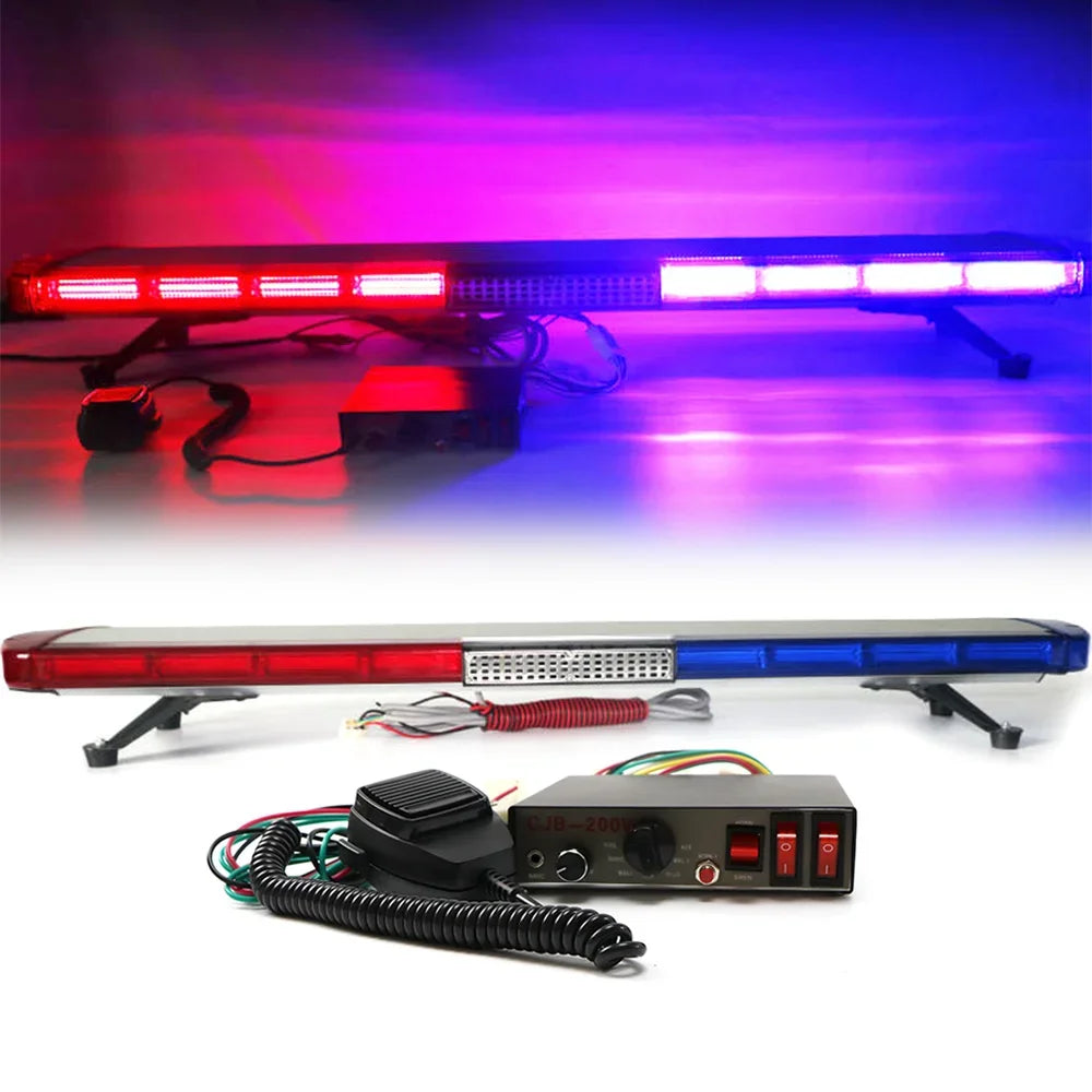 For Auto Cob Strobe Truck Emergency Warning Flashing Lightbar