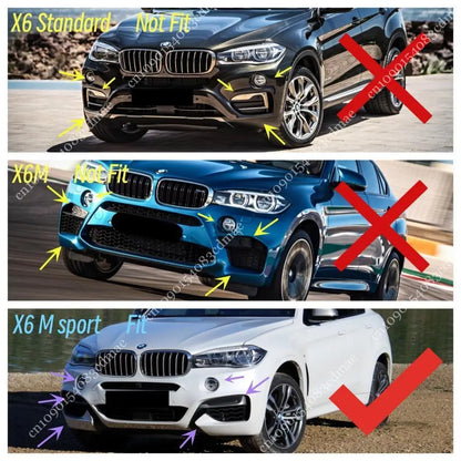 For BMW X6 F16 M50I M50D xdrive35i 50I 30D 40D m-sport 2014-2019