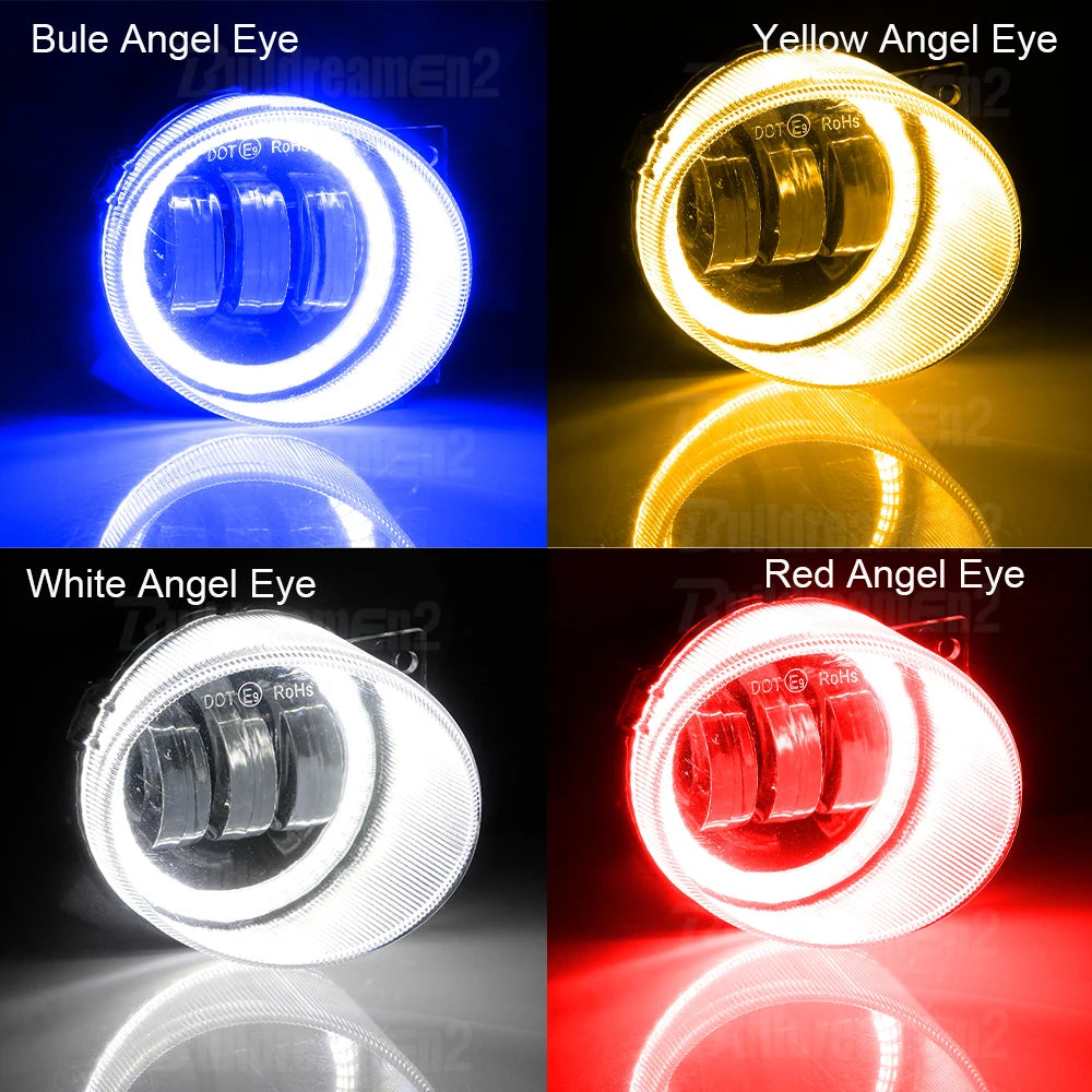 For Volkswagen VW Amarok 2010 2011 X 30W Fog Truck Angel Eye