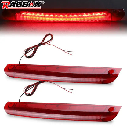 24 Red Rear Mounted Brake Stop Waterproof Tail 340MM