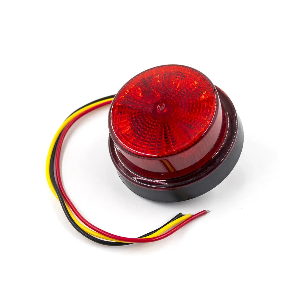 2PCS 12V 24V Modes 12 Warning Emergency Strobe Flashing