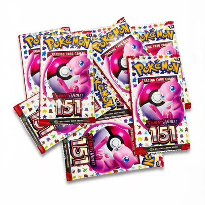 360PCS English Version Pok Mone Tcg Scarlet Violet 151