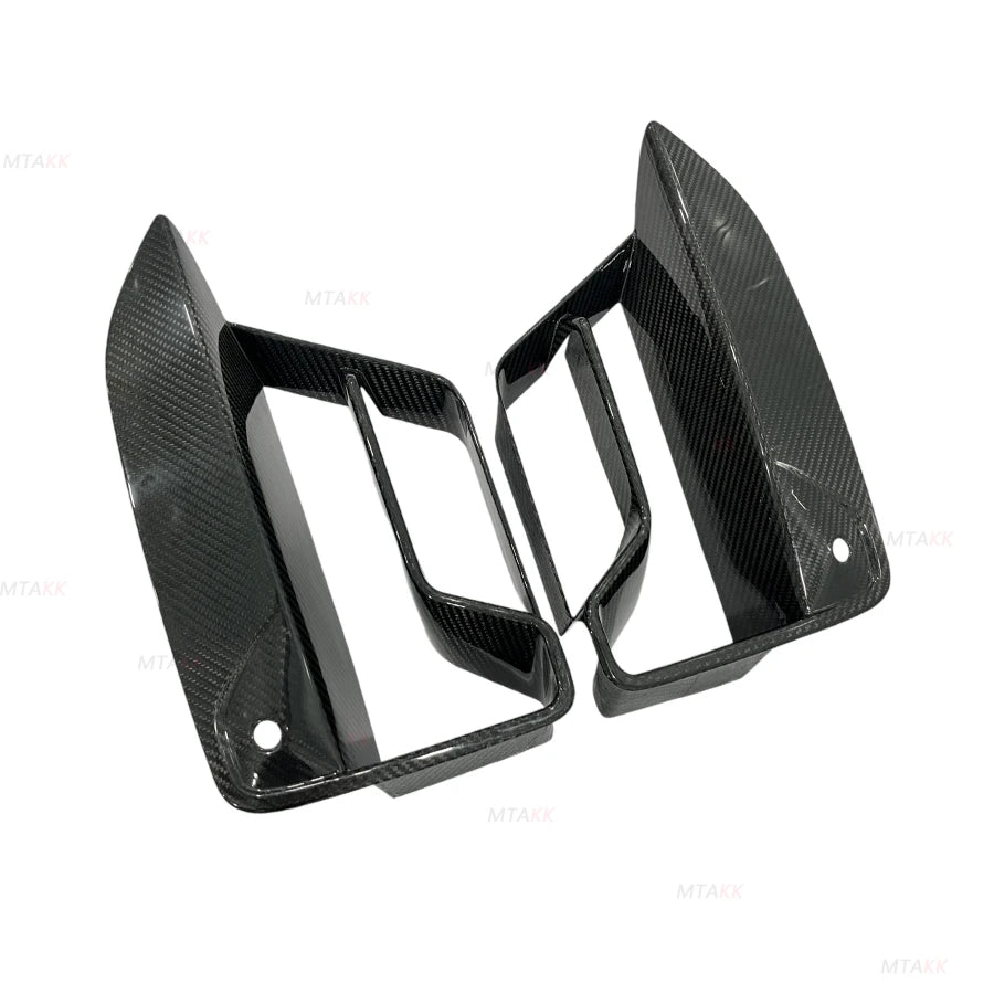 For BMW F90 M5 Lci 2021+ Dry Carbon Front Bumper Air Vent Cover