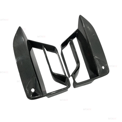 For BMW F90 M5 Lci 2021+ Dry Carbon Front Bumper Air Vent Cover