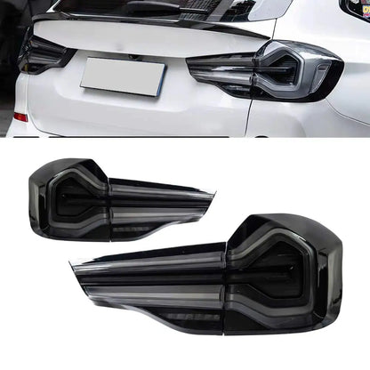 For BMW X3 G01 Smoked Taillights Suitable 2018-2024 Rear Dynamic