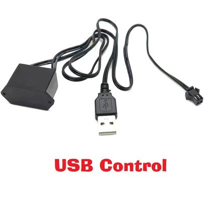 1M Environment El Wire USB Flexible Neon Interior Assembly
