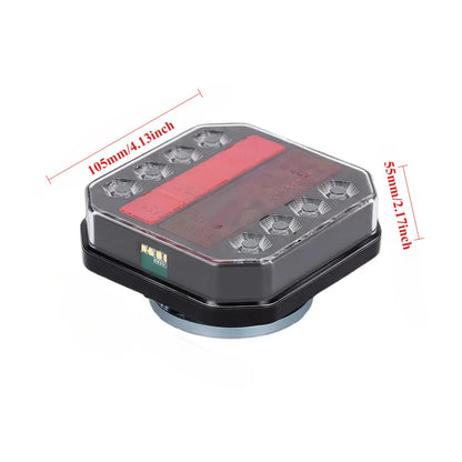 1SET 12V 24V Wireless Magnetic Truck Rear Tail Trailer