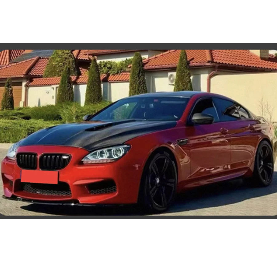 For BMW 6 Series M6 F06 F12 F13 Carbon Fiber Hood Engine Cover