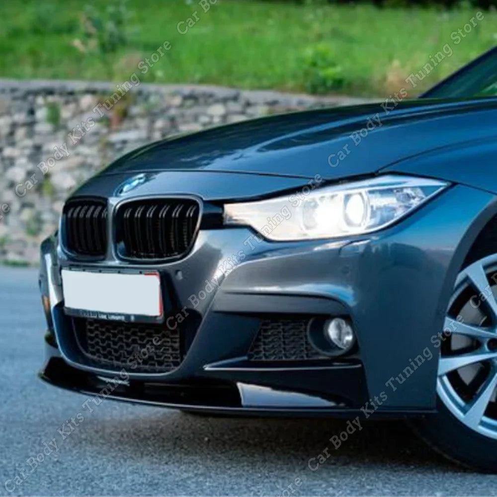 For BMW F30 F31 F35 Mp Front Bumper Lip Splitter Spoiler