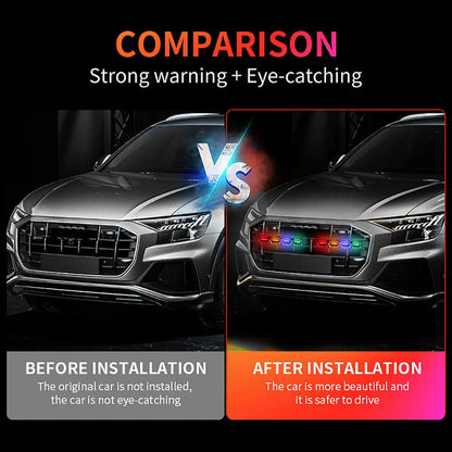 24LED Strobe Grille Bright Green Blue Red Yellow Warning