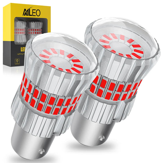 For VW Passat B5 B6 Golf Aileo 2PCS 1157 P21 5W bay15d Stop