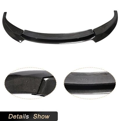 For BMW F06 F12 F13 M6 3PCS Front Bumper Lip Spoiler Base