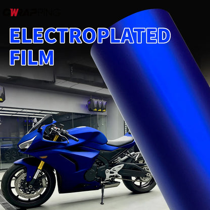 Wrap Vinyl Decal self-adhesive anti-scratch Film Romanee Blue