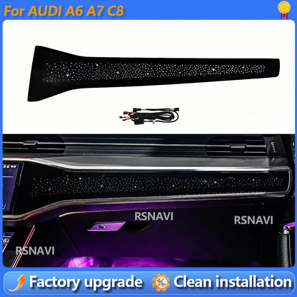 For Audi A6 A7 C8 RS6 Colour Starry Sky Instrument RS7 Co Pilot