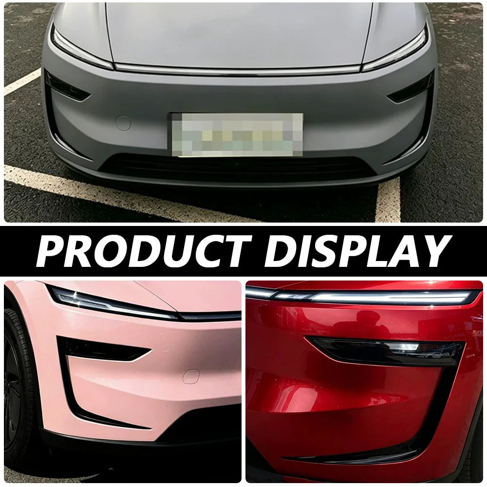 For Tesla Model Y Juniper 2025+ Front Bumper Air Outlet Strip
