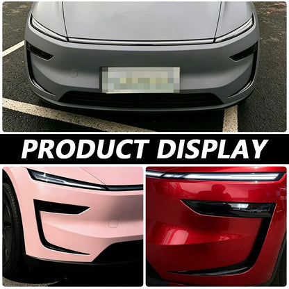 For Tesla Model Y Juniper 2025+ Front Bumper Air Outlet Strip