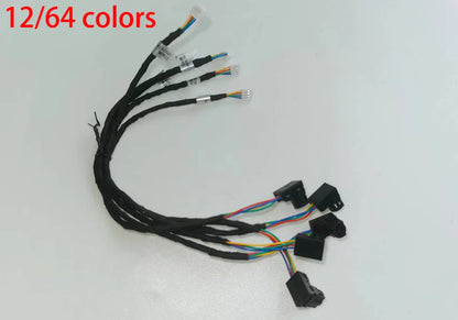 For Mercedes Benz C W205 Glc 12 Colors Bulbs X253 W213 A W177