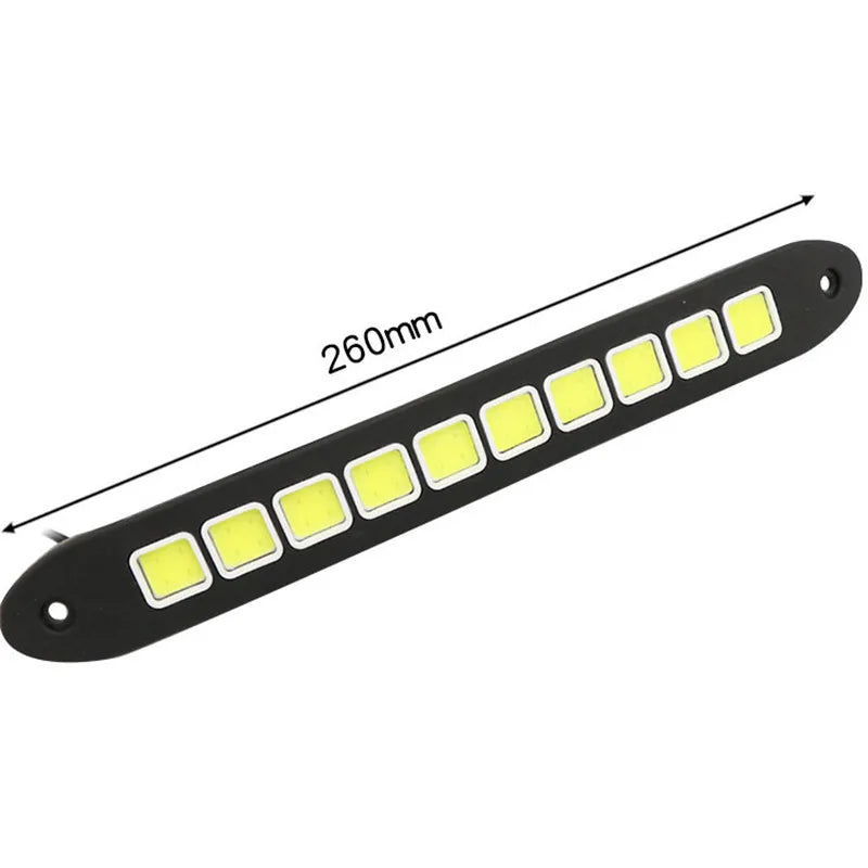 Strip Shape Cob Bendable Daytime Running Waterproof Flexible Drl