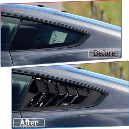 For 15-23 Ford Mustang Blinds Mustang Modified Rear Side Window
