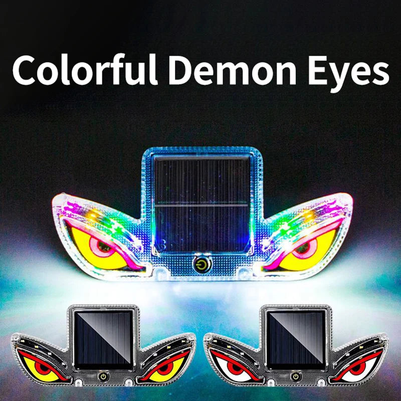 Solar Devil S Eye Warning Truck Intelligent Sensing Motorcycle