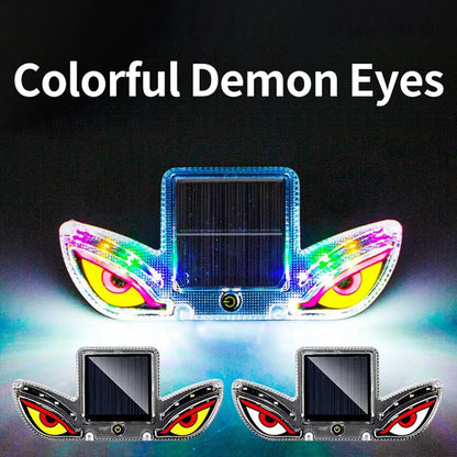 Solar Devil S Eye Warning Truck Intelligent Sensing Motorcycle