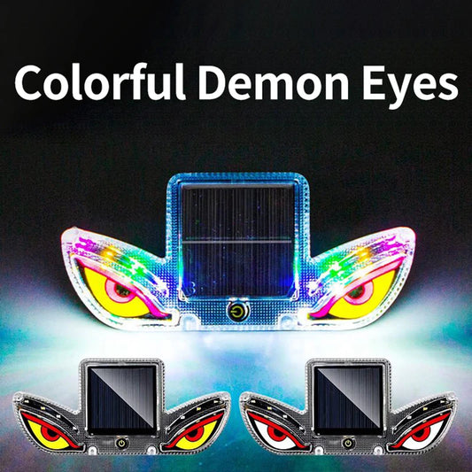 Solar Devil S Eye Warning Truck Intelligent Sensing Motorcycle