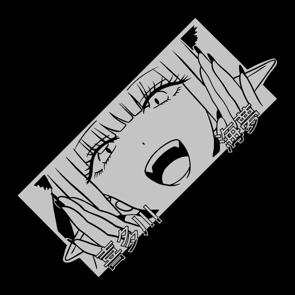 Anime Girl Sticker Motorcycle Laptop Waterproof Vinyl Decals