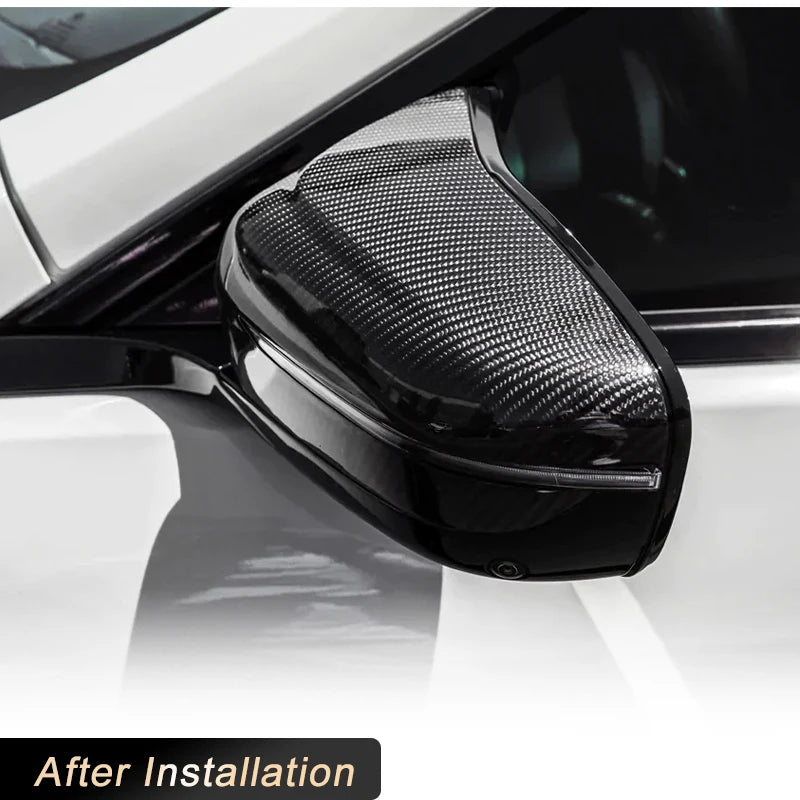 For BMW 5 Series G30 F90 Rhd Prepreg Dry Carbon Rearview Mirror