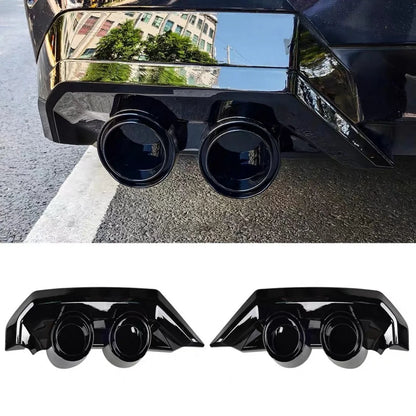 For BMW 5 Series I5 G60 Rear Bumper Diffuser Black Warrior