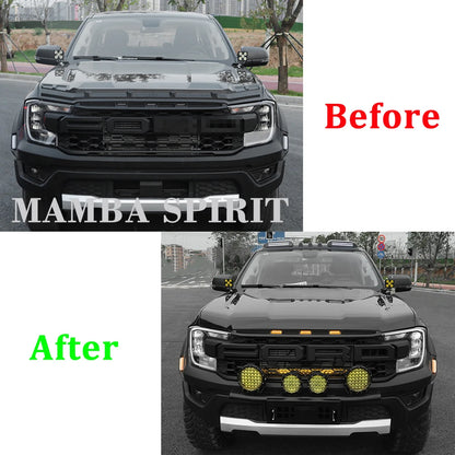 For Ford Ranger T9 2023 2024 Roof Pickup Rack Spoiler