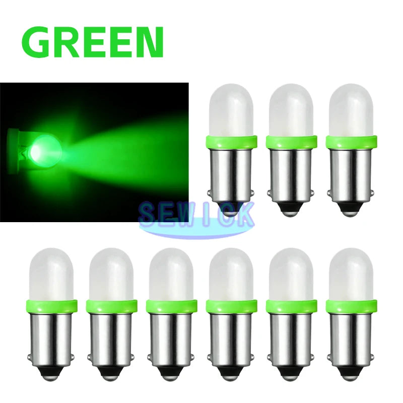 100PCS Non Polar Ac Dc 6V 6.3v ba9s T4W