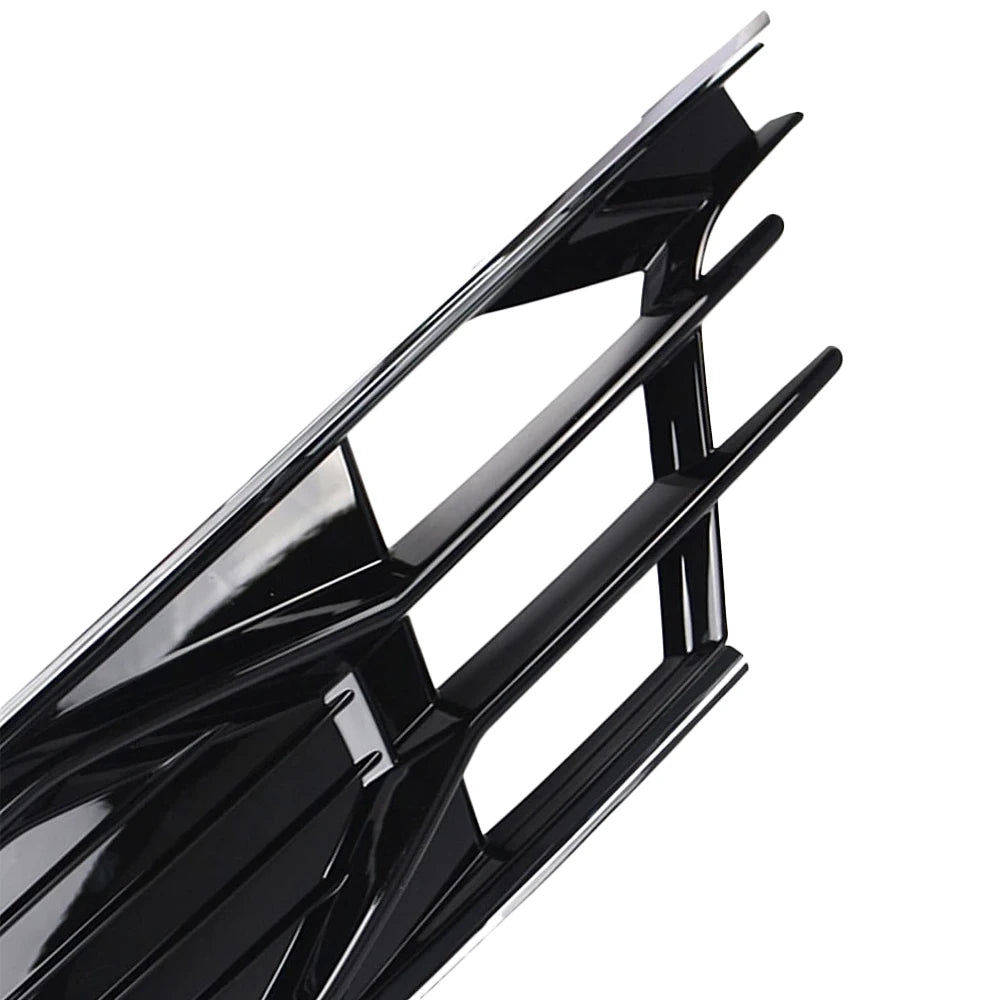 For Audi A6 C7 Sedan 2016 Front Bumper Fog Grilles Grille Cover