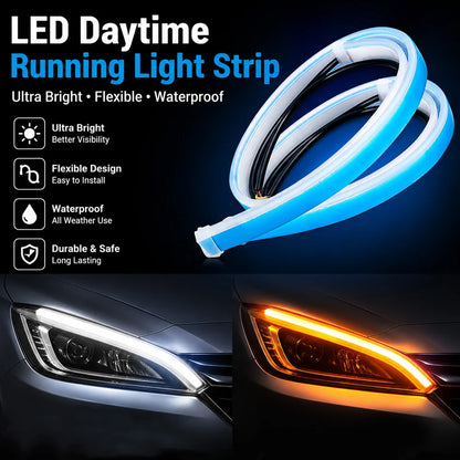 Flexible Day Running Bar Dynamic Startup Drl Waterproof