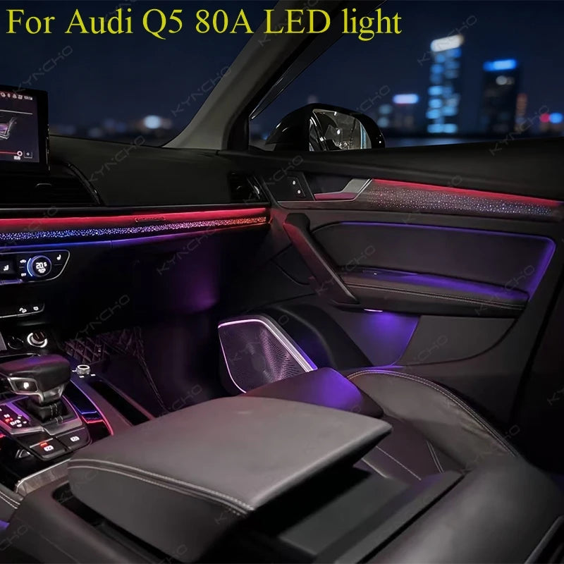 For Audi Q5 Ambient Lighting Models Kyncho Is Suitable From 2018