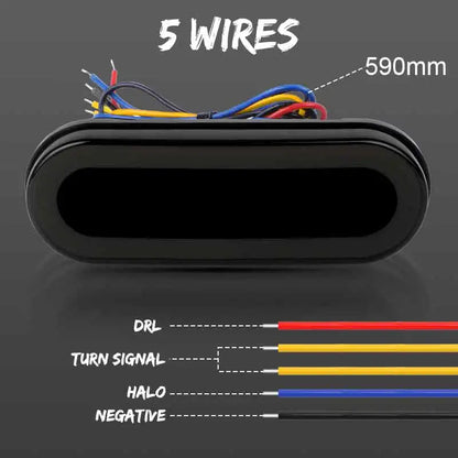 For Trailer 12V 24V Truck Tail Rear Turn Signal Brake Stop