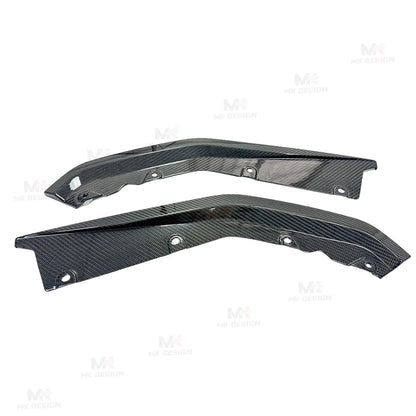 For BMW M4 G82 G83 G80 Carbon Fiber Rear Bumper Splitters Side