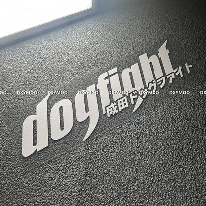 For Drift Dogfight Japanese Modified Decal Sticker Vinyl Motor
