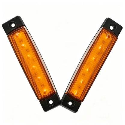 For Trailer Lorry 10P 12V 24V Yellow Boat Navigation Side