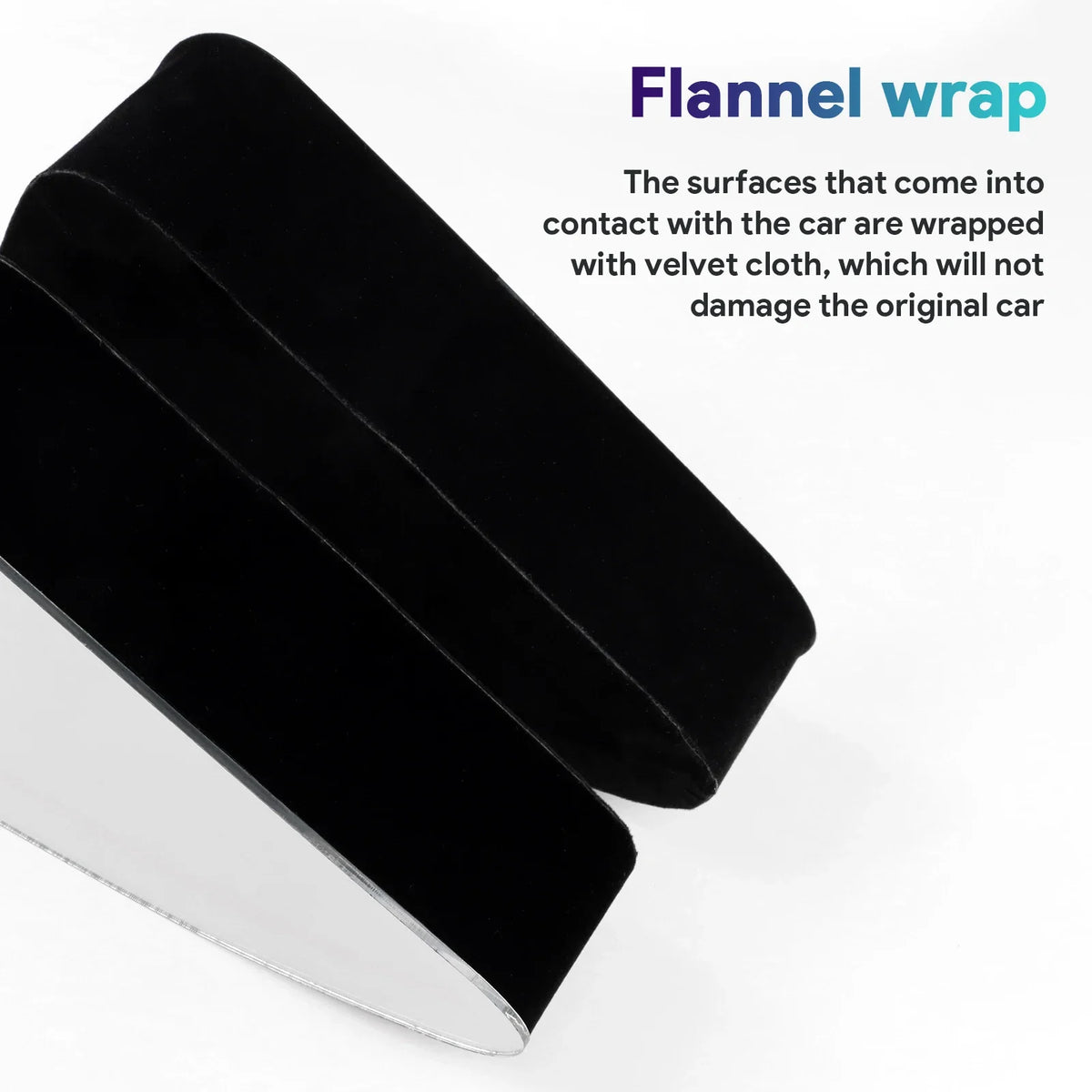 Rear Triangle Window LED Light Bar for Tesla Model Y 2019-2024 Metal Ambient Strip Plug & Play Interior Atmosphere Light
