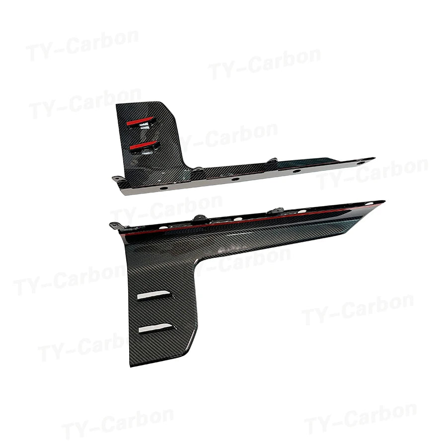 For BMW M2 G87 2022+ Frp Dry Carbon Fiber Side Skirts Spoiler