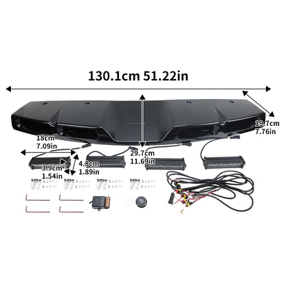 For Land Rover Defender 90 110 2020-2025 Roof Exterior Front Bar