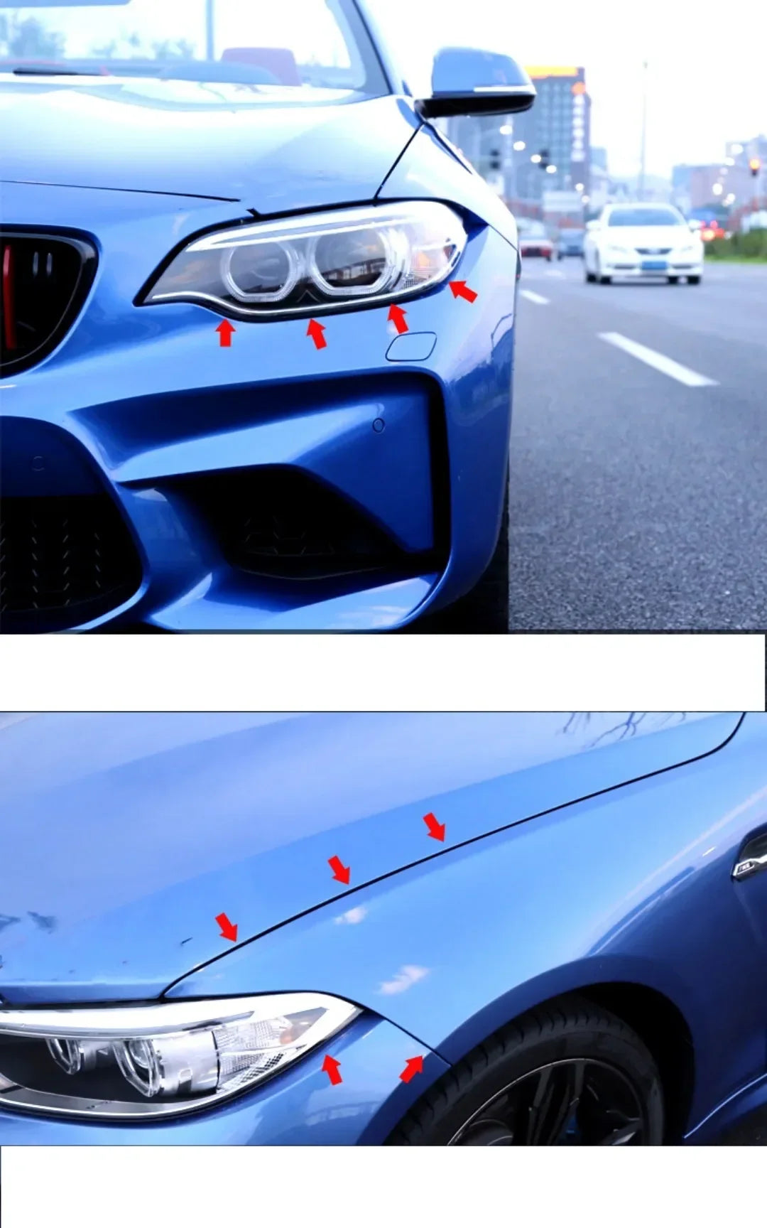 For BMW 2 Series F22 F23 Body Kit 220I 225I Upgrade M2 Front